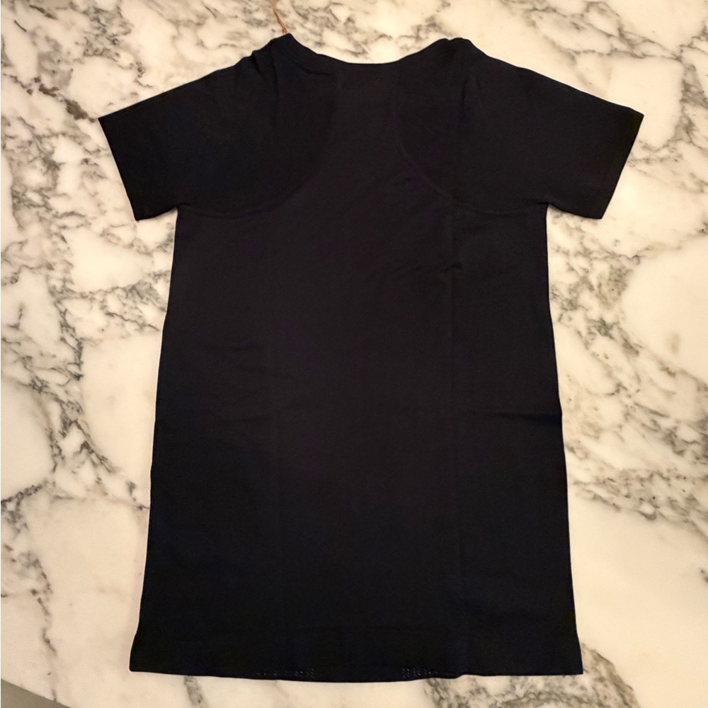 NWT Quince Athletic Short Sleeve Top – Black, Size S